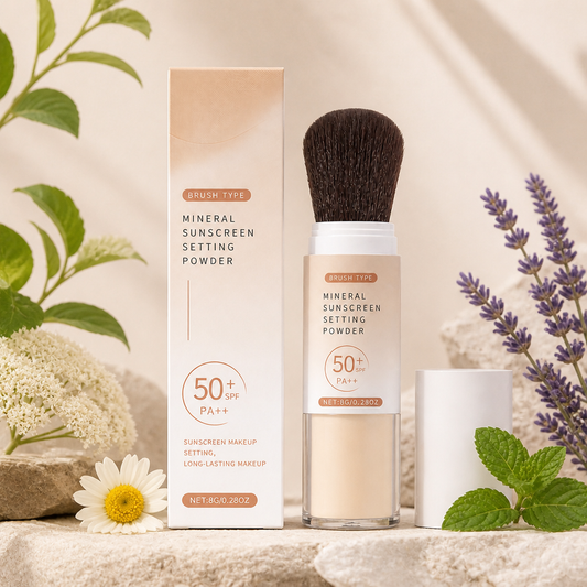 Mineral Sunscreen Setting Powder – Lightweight Matte Makeup Finish