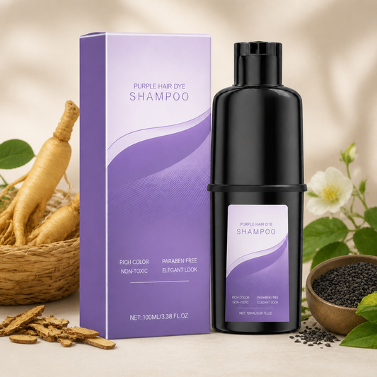 Black Sesame Color Care Shampoo – Natural-Looking Dark Hair Refresh