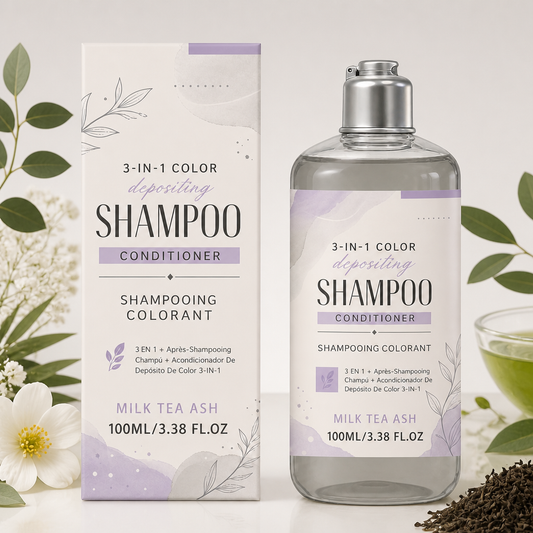 3-in-1 Color Depositing Shampoo – Cleansing Hair Color Care Formula