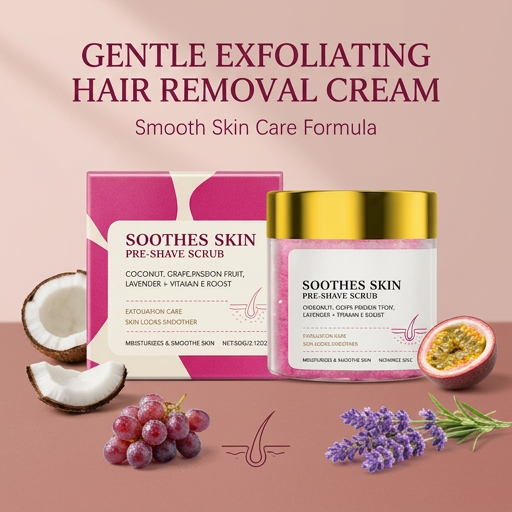 Gentle Exfoliating Hair Removal Cream – Smooth Skin Care Formula