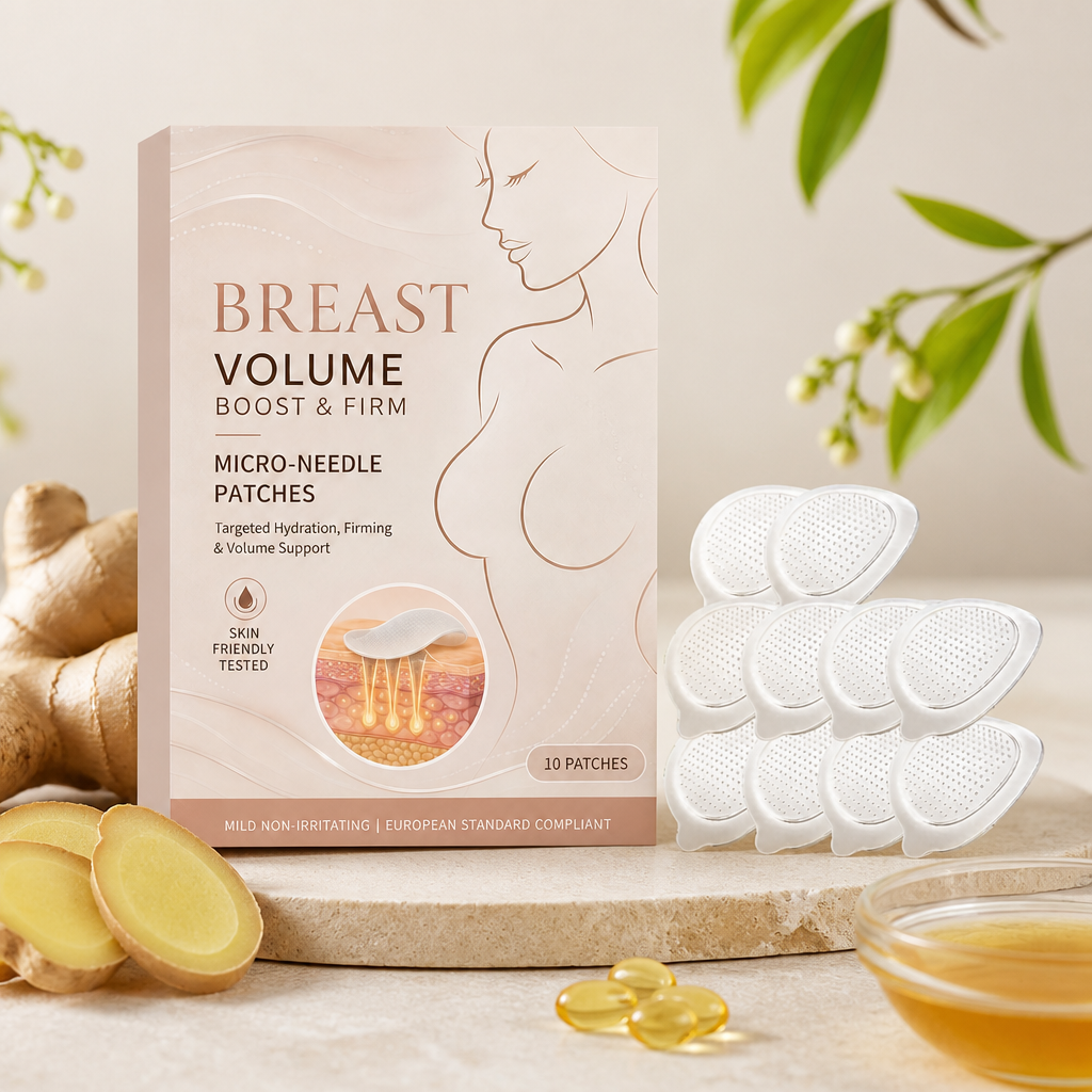 Firming Breast Care Patch with Ginger & Vitamin E for Smoother Skin