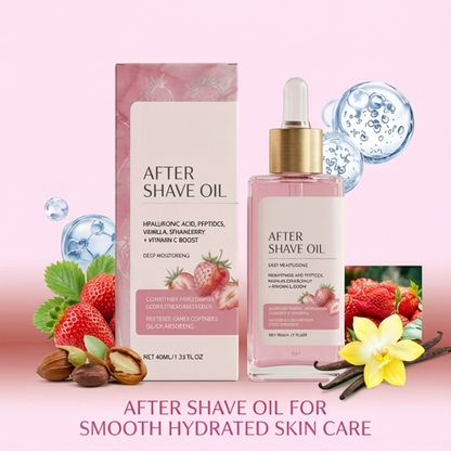 After Shave Oil for Smooth Hydrated Skin Care