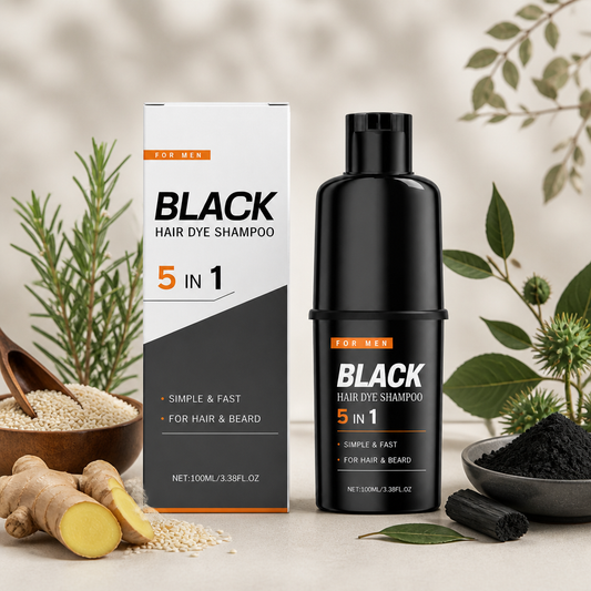 Black Hair Dye Shampoo – Easy Color Care For Natural-Looking Dark Hair