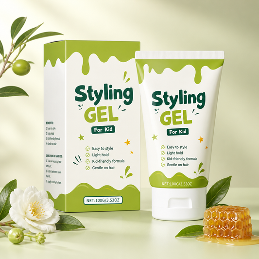 Kids Hair Styling Gel – Gentle Hold & Moisturizing Hair Care