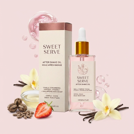 Strawberry Hair Removal Aftercare Oil – Moisturizing Skin Care Formula