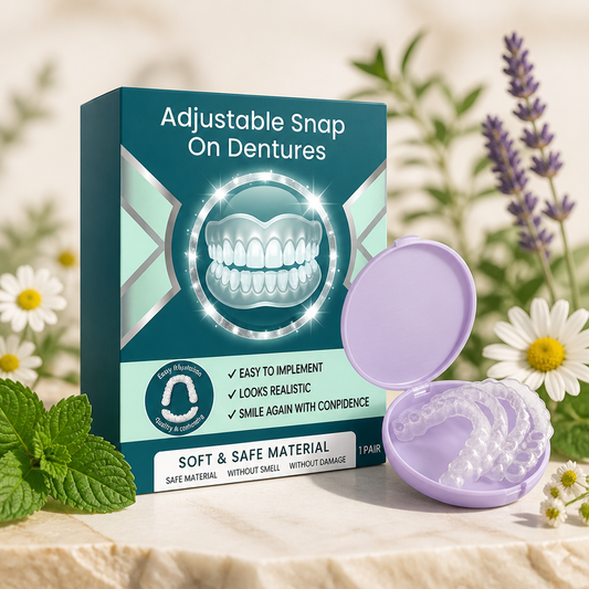 Custom Fit Temporary Denture Veneers – Lightweight Smile Enhancement