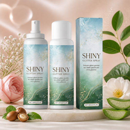Shiny Glitter Spray – Sparkling Body And Hair Highlight Mist
