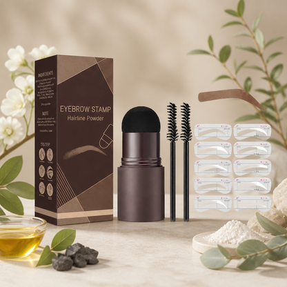 Natural-Looking Eyebrow Stamp Kit for Fuller, Defined Brows