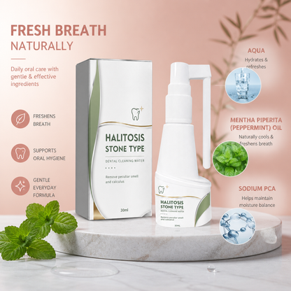 Peppermint Oral Spray – Fresh Breath Care With Gentle Daily Formula