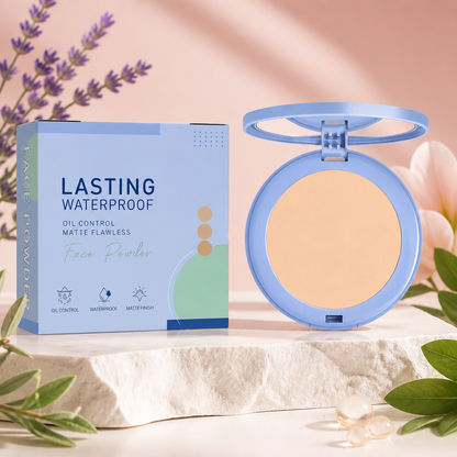 Silky Soft Blur Pressed Powder – Lightweight Matte Finish & Smooth Coverage