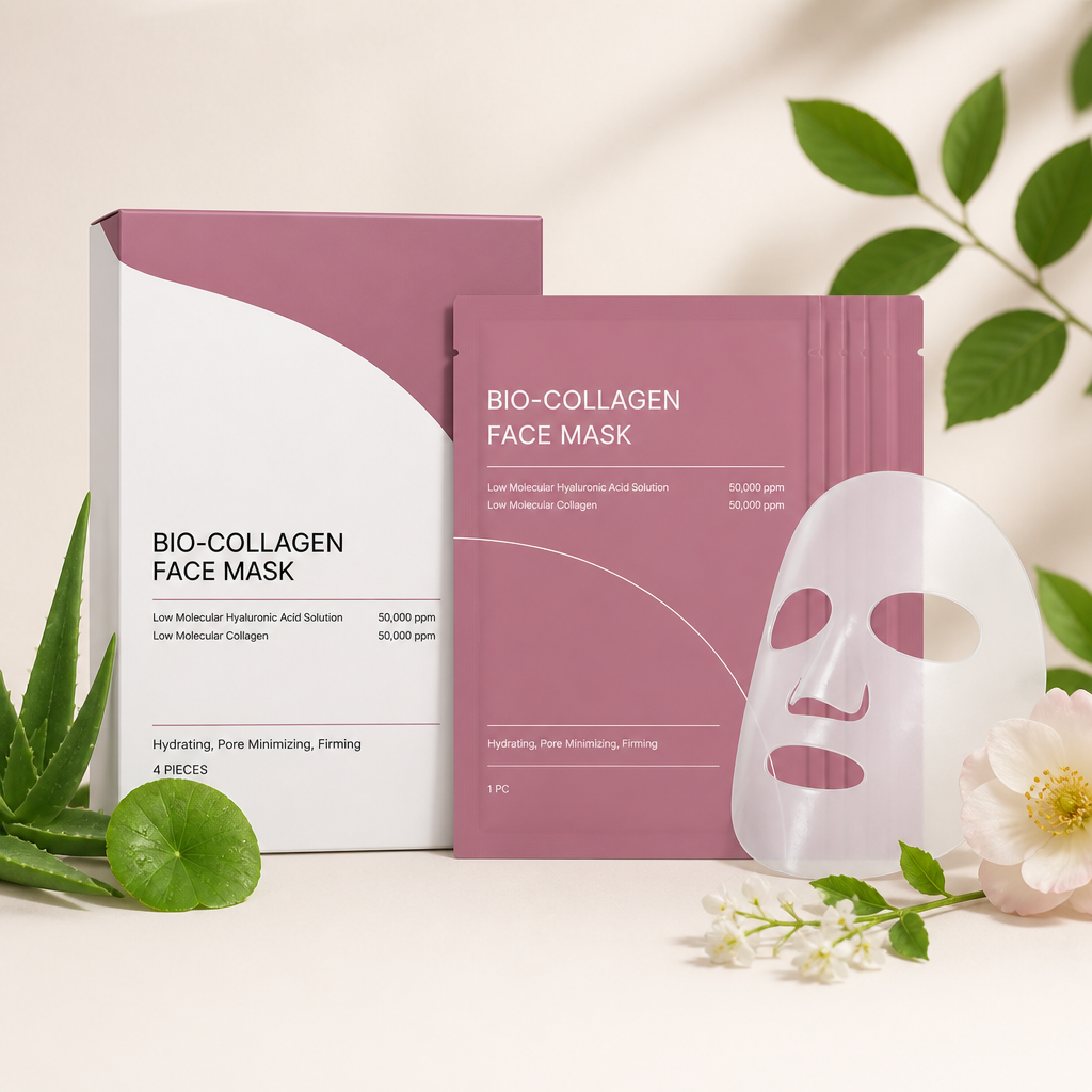 Bio-Collagen Face Mask – Deep Hydration for Smooth, Firm-Looking Skin