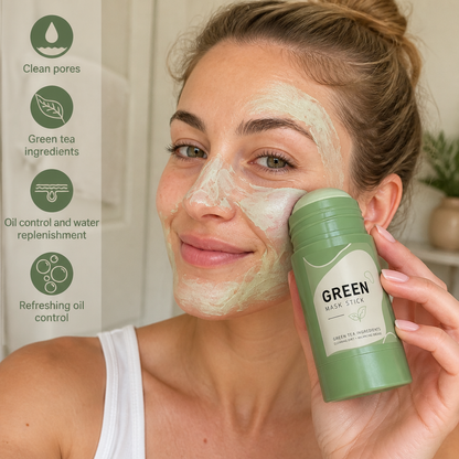Green Tea Mask Stick – Deep Cleansing for Fresh, Balanced Skin