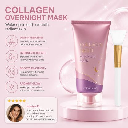 Collagen Overnight Mask – Wake Up to Soft, Smooth, Radiant Skin