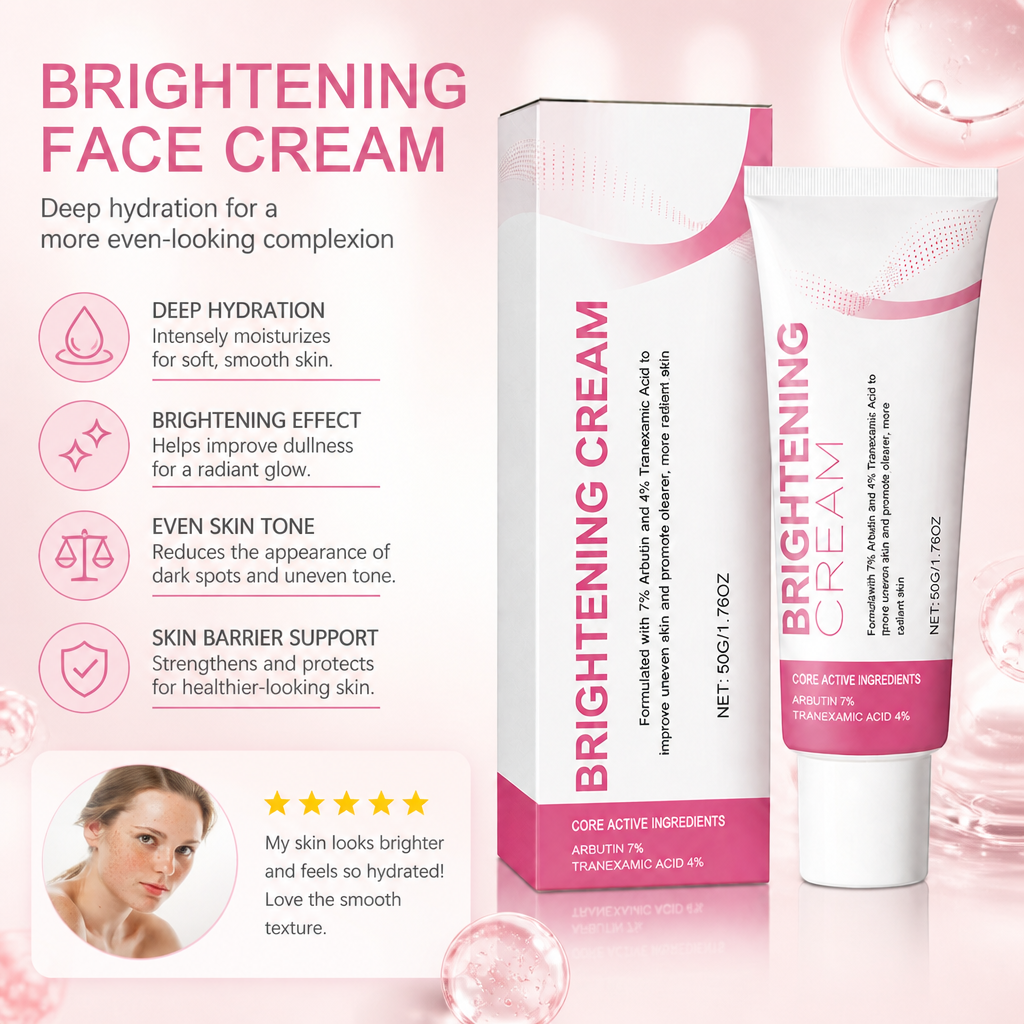 Brightening Face Cream – Deep Hydration for a More Even-Looking Complexion