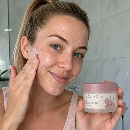Rose Face Scrub – Gentle Exfoliation for Smooth, Radiant Skin