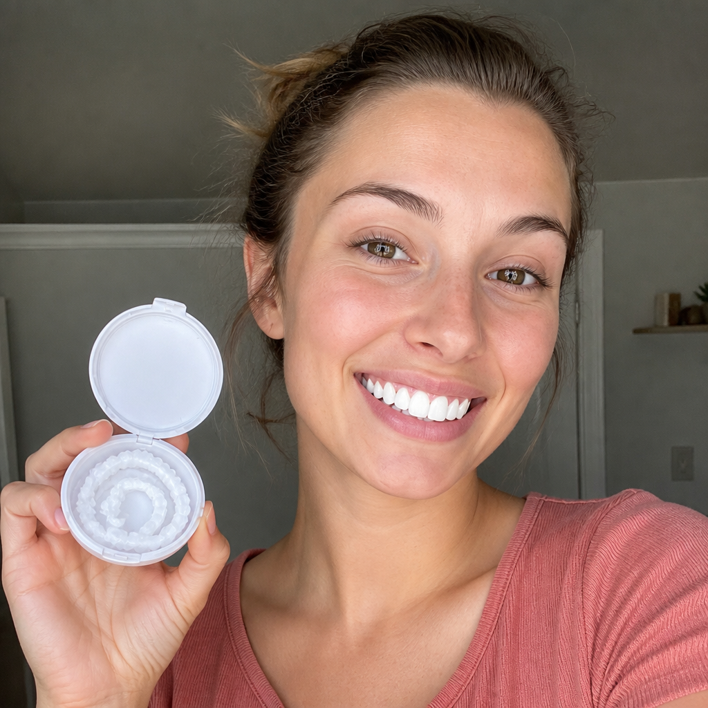 Temporary Natural-Looking Denture Veneers – Lightweight Smile Enhancement