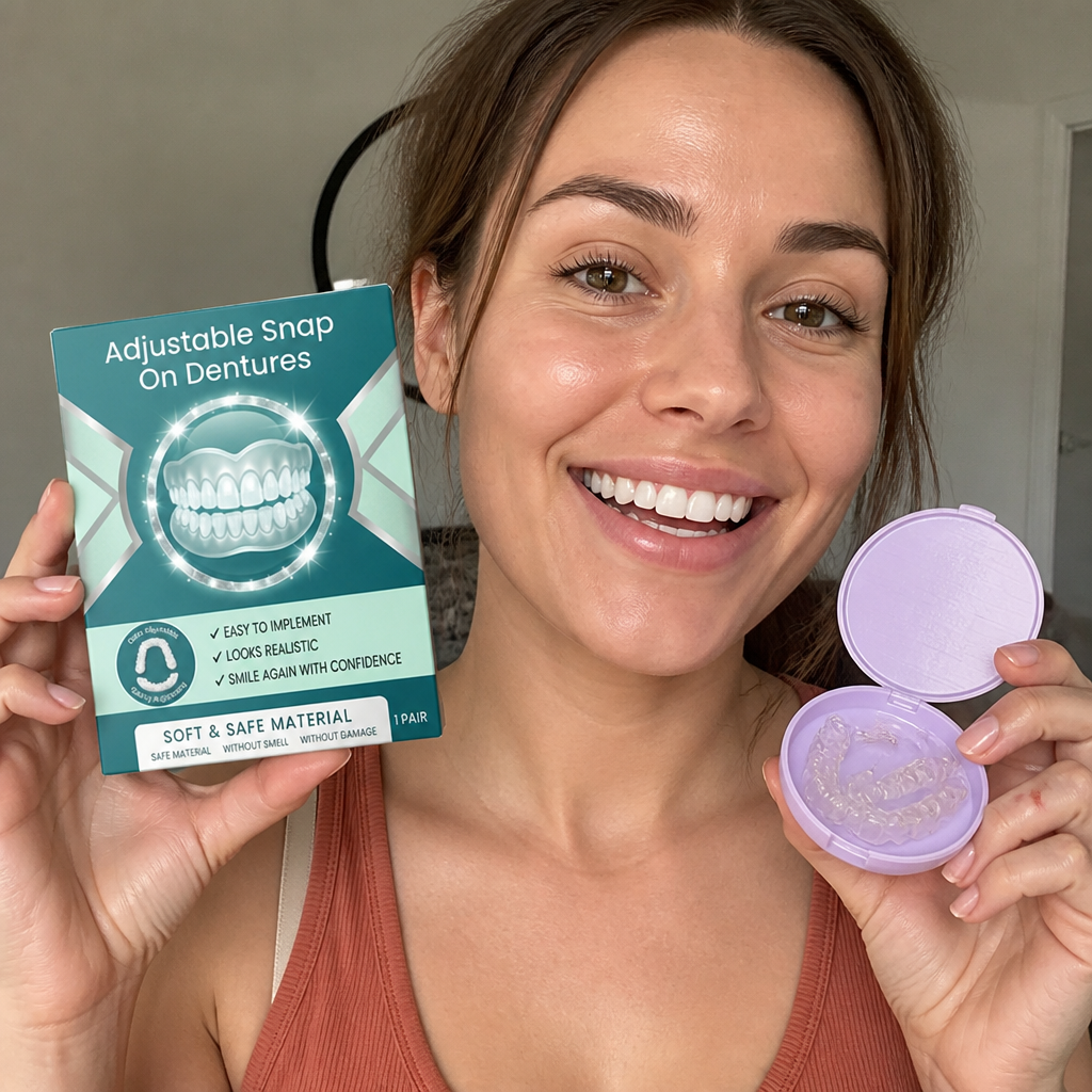 Custom Fit Temporary Denture Veneers – Lightweight Smile Enhancement