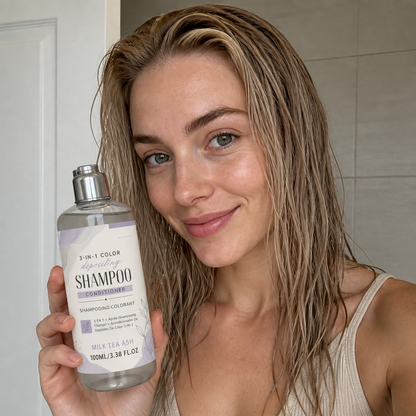 3-in-1 Color Depositing Shampoo – Cleansing Hair Color Care Formula