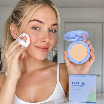 Silky Soft Blur Pressed Powder – Lightweight Matte Finish & Smooth Coverage