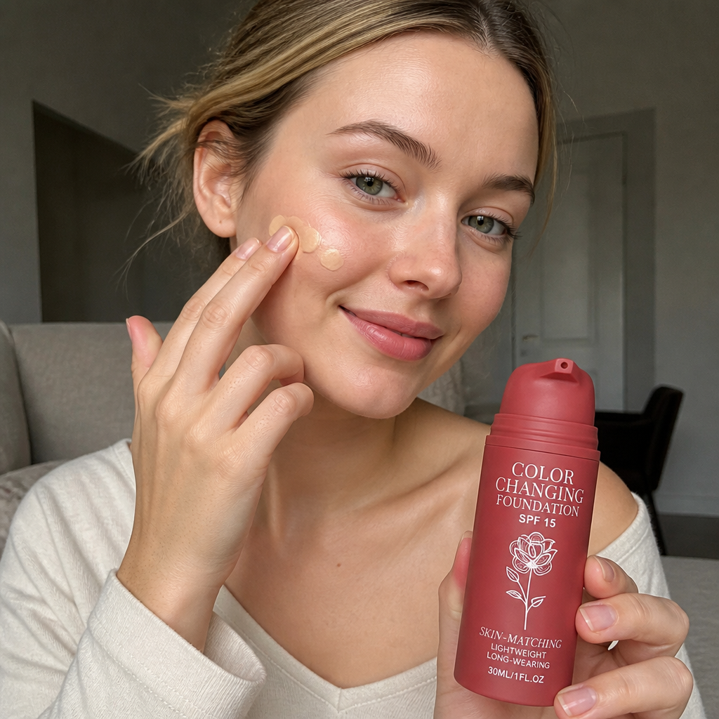 Color-Adapting Foundation – Lightweight Coverage For A Natural Finish