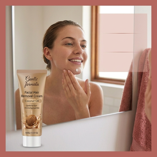 Gentle Facial Hair Removal Cream – Smooth Skin Care Formula