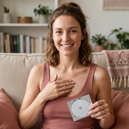 Botanical Moisturizing Breast Care Patches for Soft, Smooth Skin