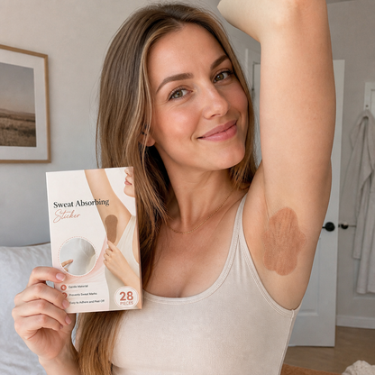 Ultra-Thin Underarm Sweat Absorbing Pads for All-Day Freshness