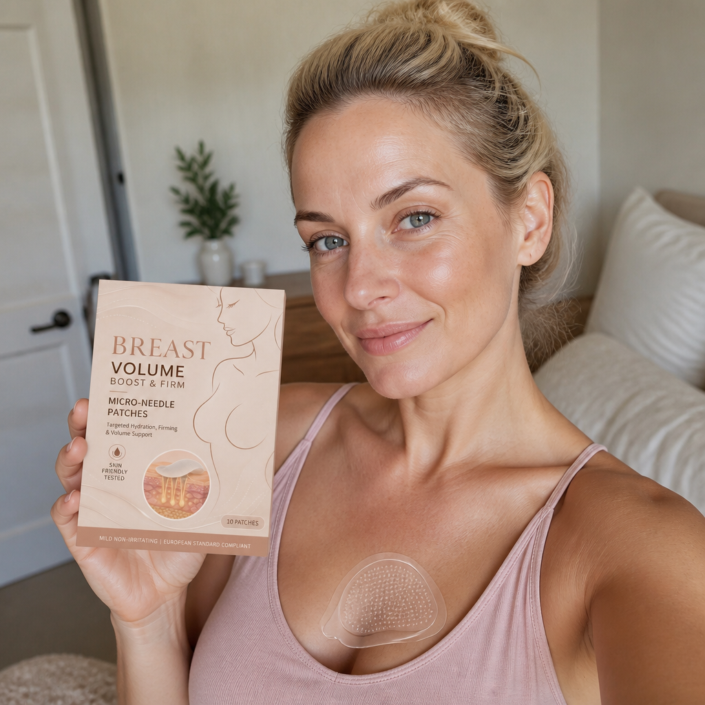 Firming Breast Care Patch with Ginger & Vitamin E for Smoother Skin