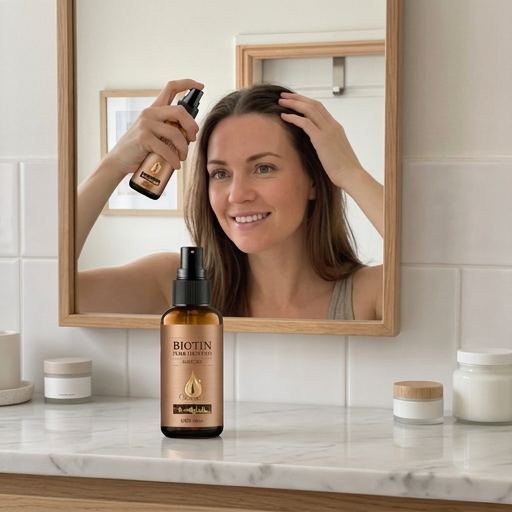 Biotin Hair Growth Serum – Nourishing Formula For Fuller Looking Hair