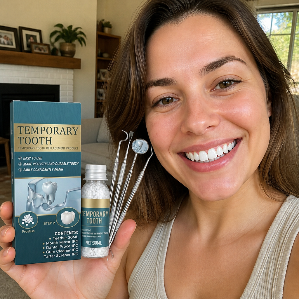 Custom Fit Temporary Tooth Repair Resin – Easy Moldable Smile Solution