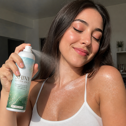 Shiny Glitter Spray – Sparkling Body And Hair Highlight Mist