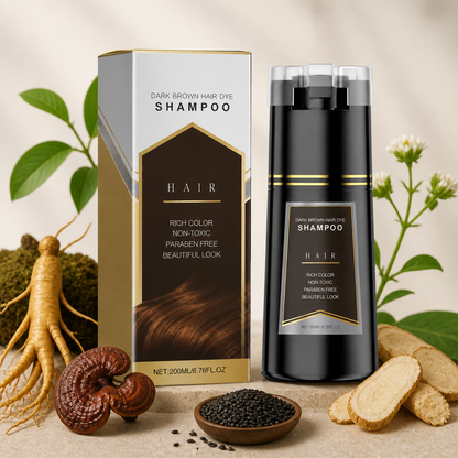 Nourishing Hair Dye Shampoo for Vibrant Color and Soft Hair
