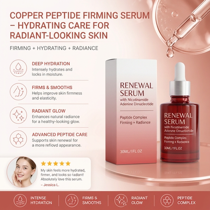 Copper Peptide Firming Serum – Hydrating Care for Radiant-Looking Skin