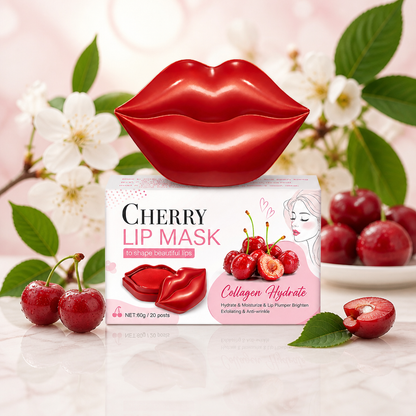 Cherry Collagen Lip Mask – Overnight Hydration for Soft, Smooth Lips