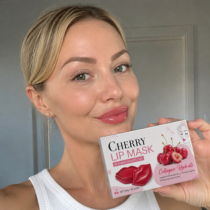 Cherry Collagen Lip Mask – Overnight Hydration for Soft, Smooth Lips