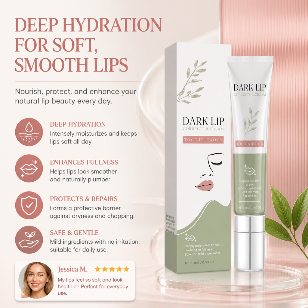 Tocotrienol Lip Cream – Deep Hydration for Soft, Smooth Lips