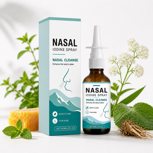 Iodine Nasal Spray – Gentle Daily Cleanse for a Refreshed Feeling