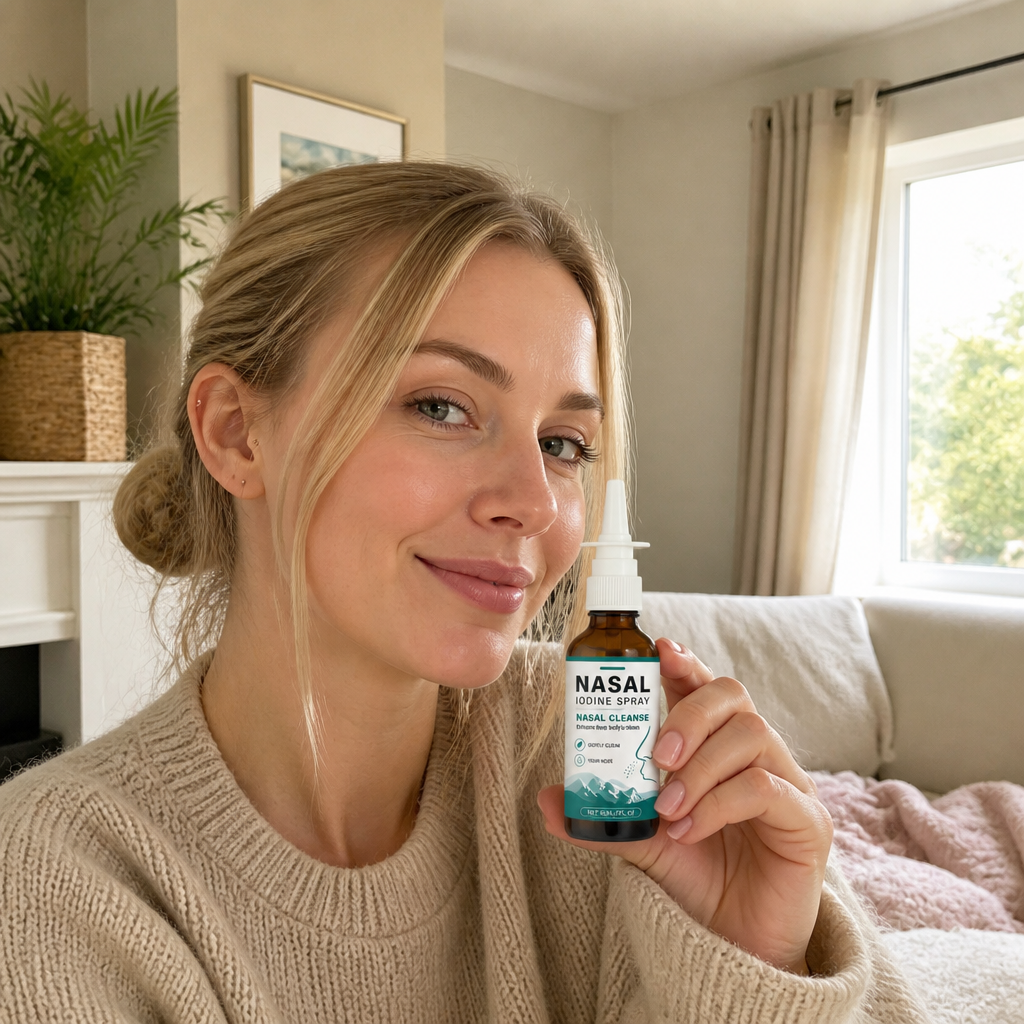 Iodine Nasal Spray – Gentle Daily Cleanse for a Refreshed Feeling