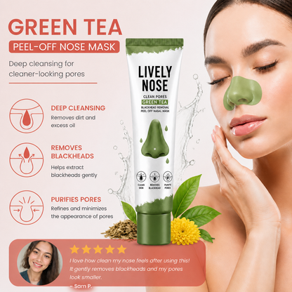 Green Tea Peel-Off Nose Mask – Clarifying Care for Cleaner-Looking Pores
