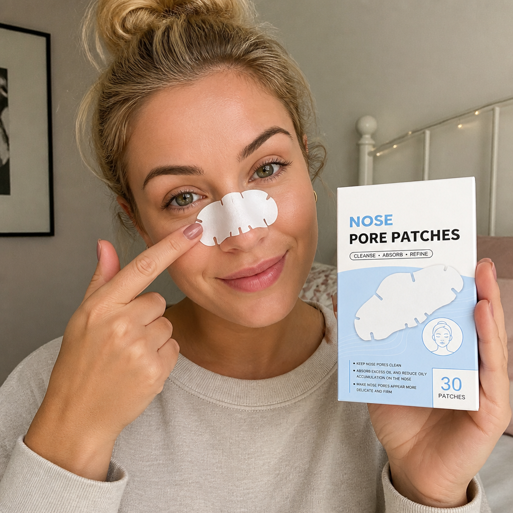 Deep Cleansing Nose Pore Patches – Fresh-Looking Skin & Oil Control