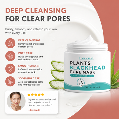 Aloe Blackhead Pore Mask – Deep Cleansing for Smooth, Fresh-Looking Skin