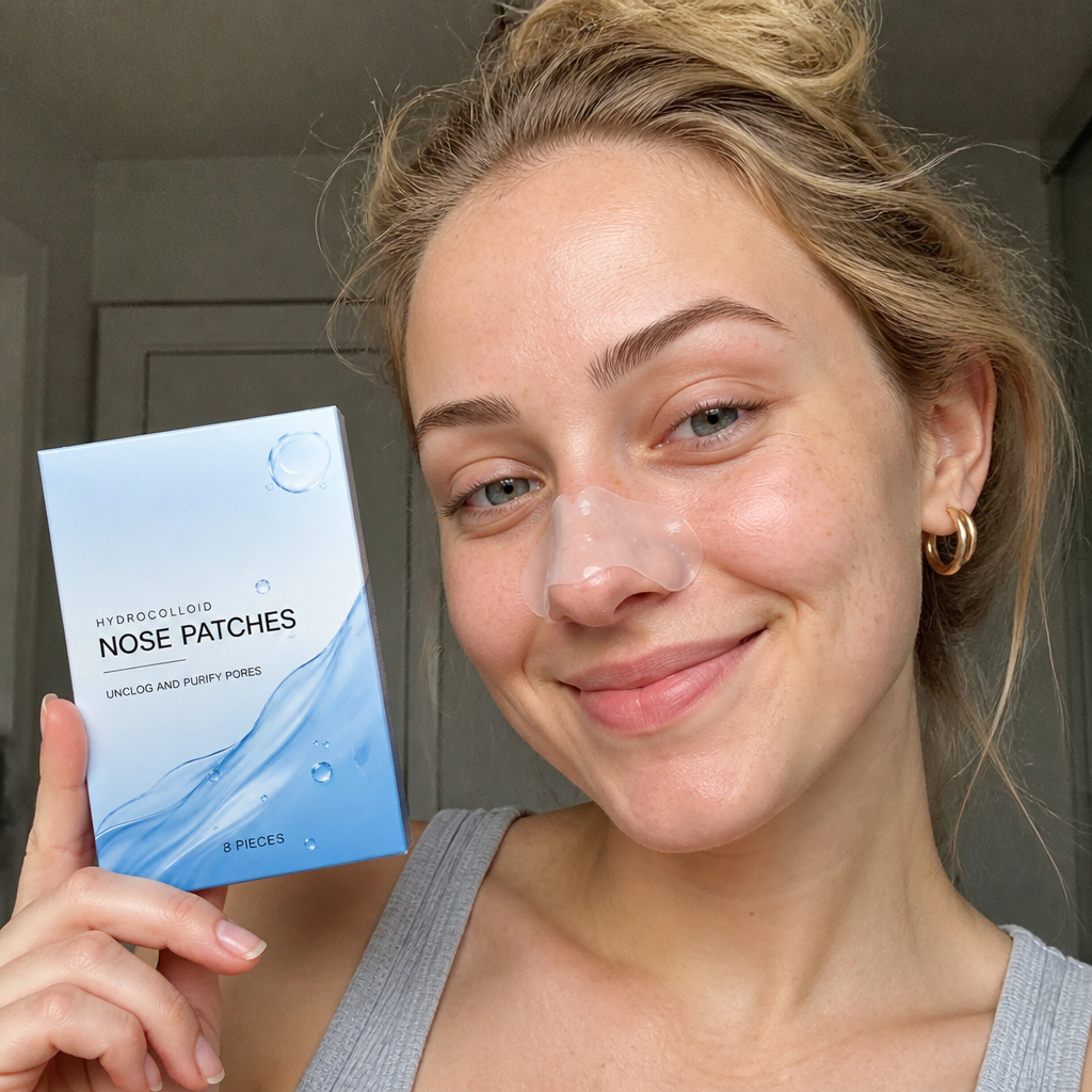 Hydrocolloid Nose Patches – Clarifying Care for Cleaner-Looking Pores