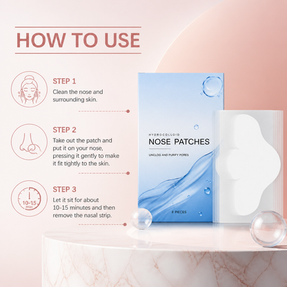 Hydrocolloid Nose Patches – Clarifying Care for Cleaner-Looking Pores