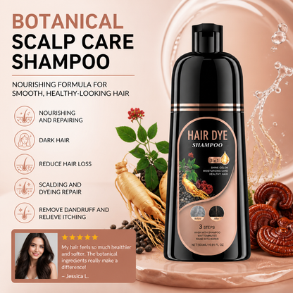 Botanical Scalp Care Shampoo – Nourishing Formula For Smooth, Healthy-Looking Hair