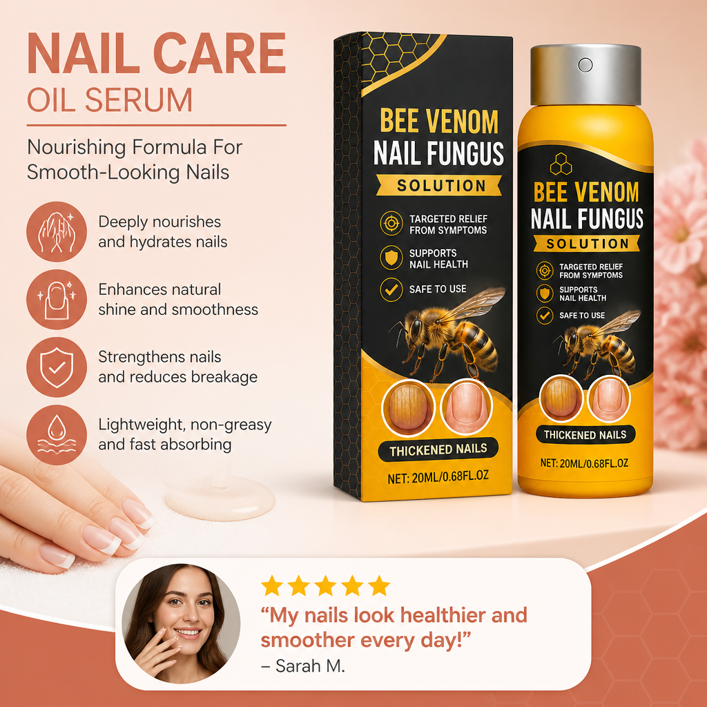 Nail Care Oil Serum – Nourishing Formula For Smooth-Looking Nails