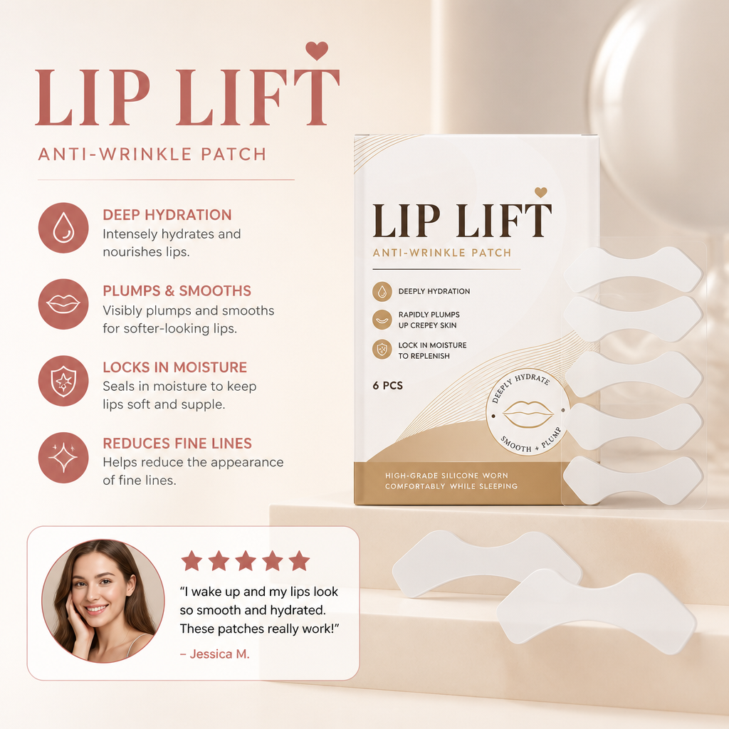 Overnight Lip Lift Patches – Hydrating Care for Smooth, Soft-Looking Lips