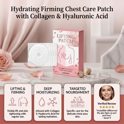 Hydrating Firming Chest Care Patch with Collagen & Hyaluronic Acid