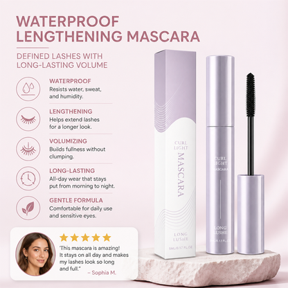 Waterproof Lengthening Mascara – Defined Lashes With Long-Lasting Volume