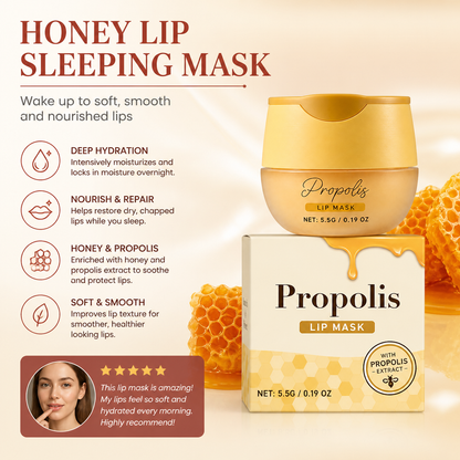 Honey Lip Sleeping Mask – Deep Overnight Hydration for Soft, Smooth Lips