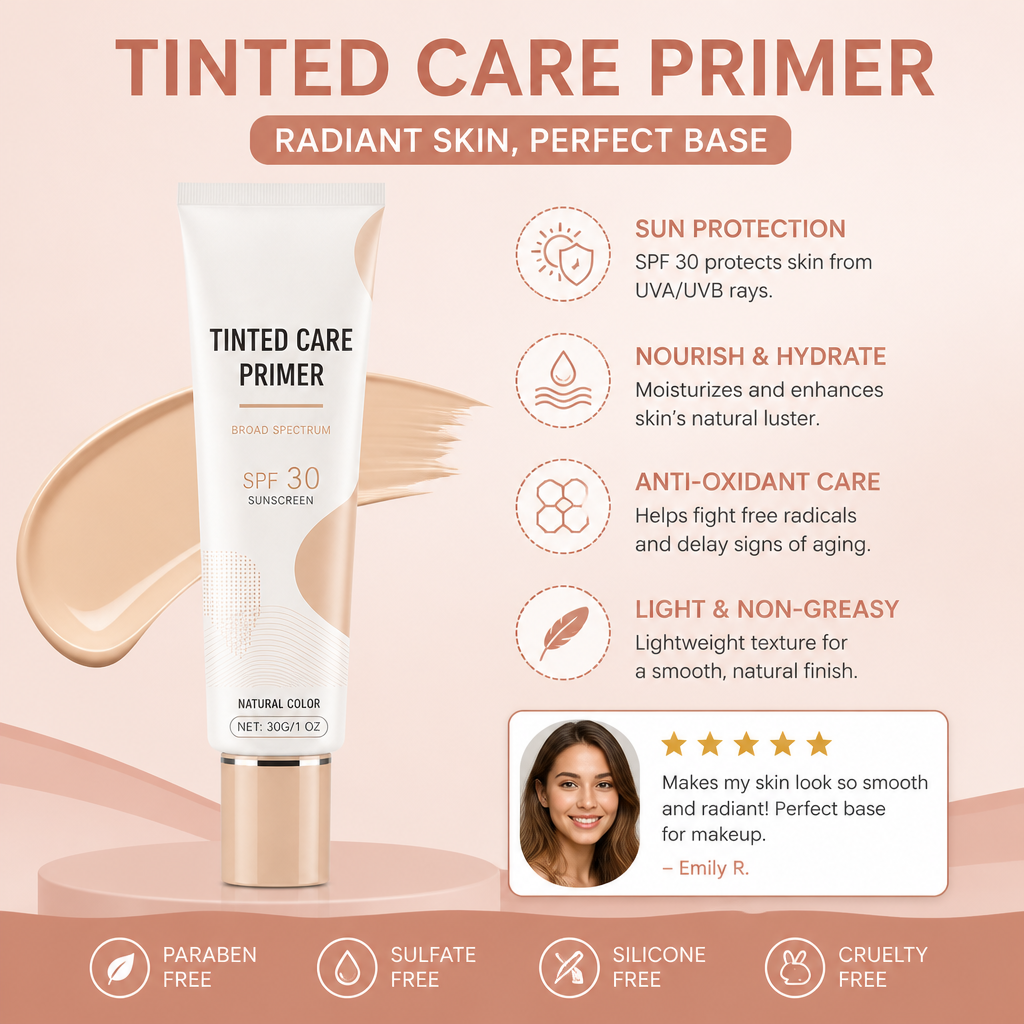 Tinted Care Primer – Hydrating Base For A Smooth Makeup Finish